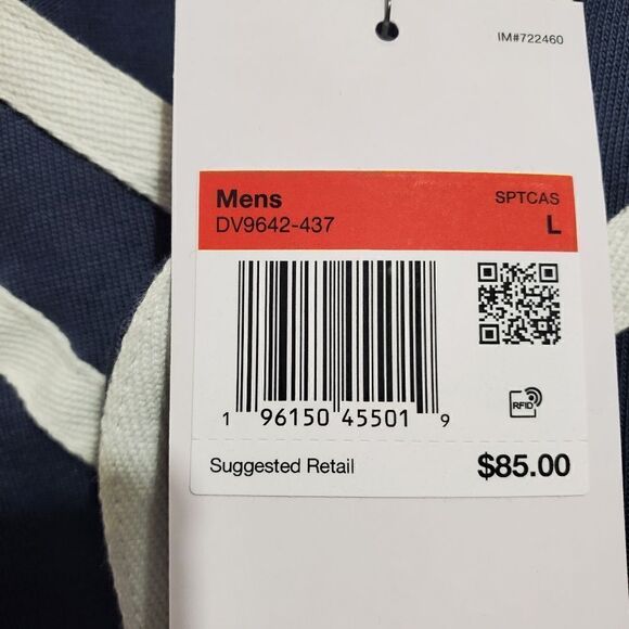Nike Sportswear Americana Top Mens Sz Large Button Up Jersey Blue DV9642-437 NWT - Picture 6 of 10